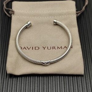 David Yurman Silver Cable Bracelet